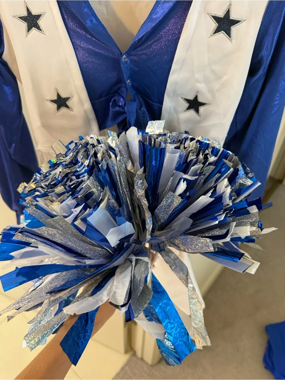 Spirit Dallas Cowboy Cheerleader Costume - Picture 3 of 11